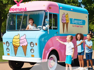 Ice Cream Truck in Maple