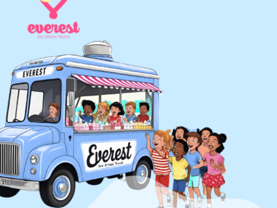 Ice Cream Truck in Etobicoke West Mall