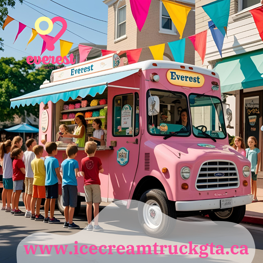 Ice Cream Truck in Toronto Pearson International Airport