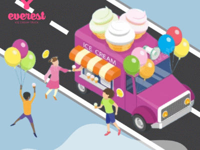 Back-to-School Ice Cream Truck Fun with Everest1