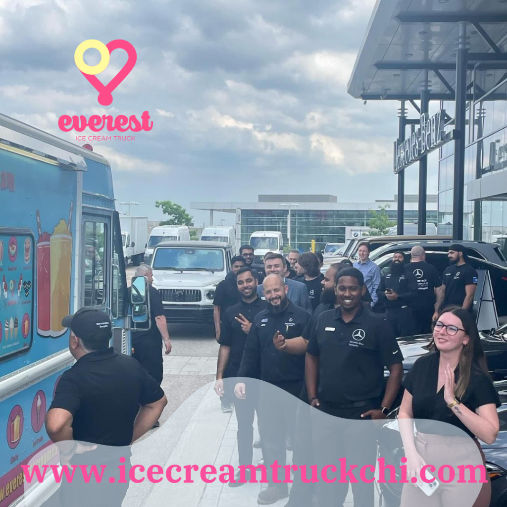 ice cream truck for anniversary events
