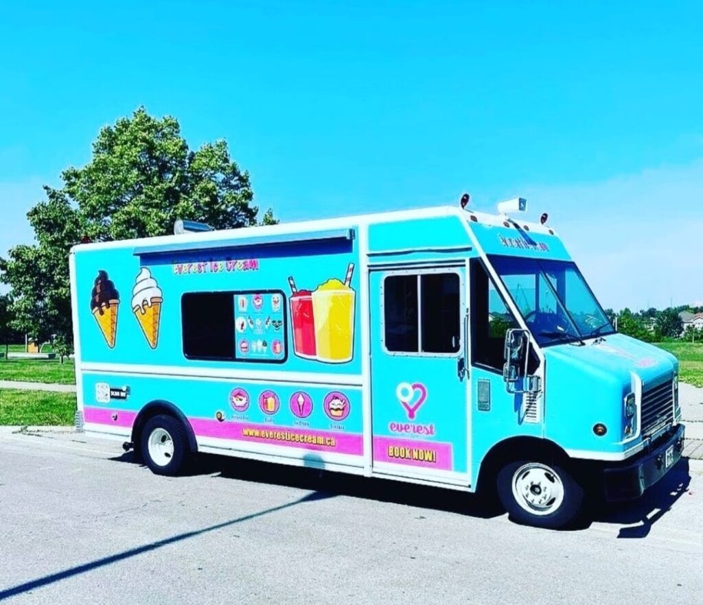 ice cream truck in Markham