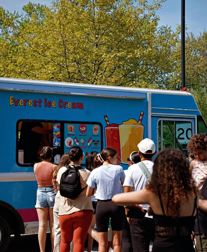 ice cream truck for school events