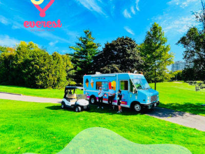 ice cream truck for birthday party